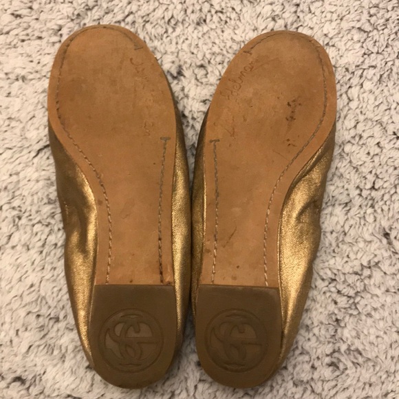 Sam Edelman Beatrix Leather Studded Spiked Flat - Picture 5 of 6